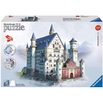 Ravensburger Italy - Puzzle 3D Castello di Neuschwanstein, 216 Pezzi
