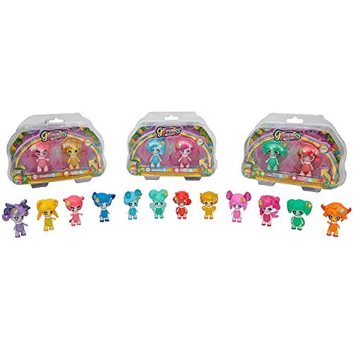 Giochi Preziosi Glimmies Rainbow Friends Glimwheel Con Mini Doll Alcyona - Ruota Panoramica Luminescente