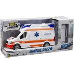 FAST WHEELS - Ambulanza Luci e Suoni con Lettiga