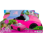 Barbie - Cabrio Veicolo Decapottabile Rosa a Due Posti 