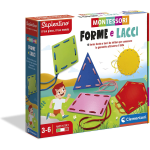 Clementoni- Sapientino Forme e Lacci Montessori 3 Anni