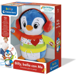 Clementoni - Baby - Billy, Balla con Me, Peluche Interattivo Parlante