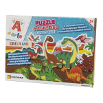 A di Arte - Puzzle Magnetico Dinosauri