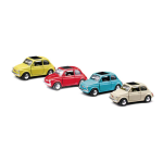 1:32 FIAT 500F 1965  QUATTRO COLORI ASSORTITI