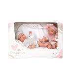 ARIAS - Gemelli 26 cm Rosa e Grigio Corpo VINILE 