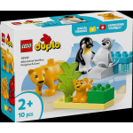 LEGO DUPLO Famiglie di animali: pinguini e leoni