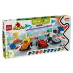 LEGO DUPLO Auto da corsa e piloti Team F1®