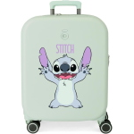 TROLLEY ABS   55CM. STITCH MENTA