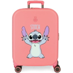 TROLLEY ABS   55CM. STITCH CORAL