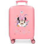 TROLLEY ABS 50   CM. 4R. MINNIE HAPPY TO BE ME ROSA