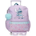 ZAINO TROLLEY. C/CARRO 33CM. LOVELY STITCH